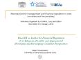 Basel III as Anchor for Financial Regulation Is it Adequate, Feasible and Appropriate? Developed and Developing Countries Perspectives PowerPoint PPT Presentation