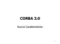 CORBA 3.0 PowerPoint PPT Presentation