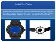 Digital Wrist Watch