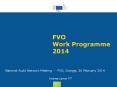 FVO Work Programme 2014 PowerPoint PPT Presentation