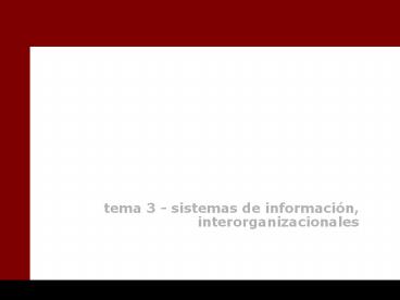 tema 3 - sistemas de informaci