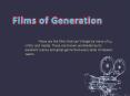 Films of Generation PowerPoint PPT Presentation
