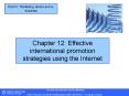 Chapter 12: Effective international promotion strategies using the Internet PowerPoint PPT Presentation