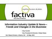 Information Industry Update
