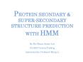 PROTEIN SEONDARY PowerPoint PPT Presentation