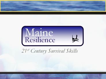 21st Century Survival skills