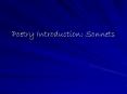 Poetry%20Introduction:%20Sonnets PowerPoint PPT Presentation