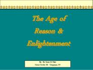 The Age of Reason