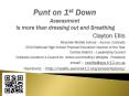 Punt%20on%201st%20Down%20Assessment%20is%20more%20than%20dressing%20out%20and%20Breathing PowerPoint PPT Presentation