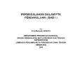 PERMASALAHAN DALAM PTK PENDAHULUAN ( BAB I ) PowerPoint PPT Presentation