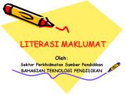 LITERASI MAKLUMAT
