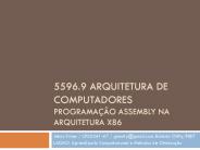 5596.9 ARQUITETURA DE COMPUTADORES PROGRAMA