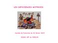 LES DEFICIENCES MOTRICES PowerPoint PPT Presentation
