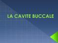 LA CAVITE BUCCALE PowerPoint PPT Presentation