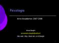 Psicologia PowerPoint PPT Presentation