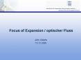 Focus of Expansion / optischer Fluss PowerPoint PPT Presentation