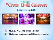 Caterers in delhi