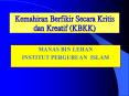 Kemahiran Berfikir Secara Kritis dan Kreatif (KBKK) PowerPoint PPT Presentation