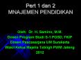 Pert 1 dan 2 MNAJEMEN PENDIDIKAN PowerPoint PPT Presentation