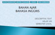 BAHAN AJAR BAHASA INGGRIS