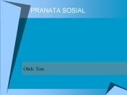 PRANATA SOSIAL