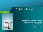 Propiedades de la materia