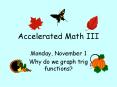 Accelerated Math III PowerPoint PPT Presentation