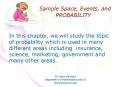 Sample Space, Events, and          PROBABILITY PowerPoint PPT Presentation