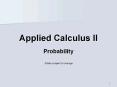 Applied Calculus II PowerPoint PPT Presentation