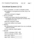 Coordinate Systems (2.1.2) PowerPoint PPT Presentation