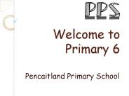 Welcome to Primary 6