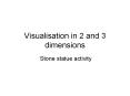 Visualisation in 2 and 3 dimensions PowerPoint PPT Presentation