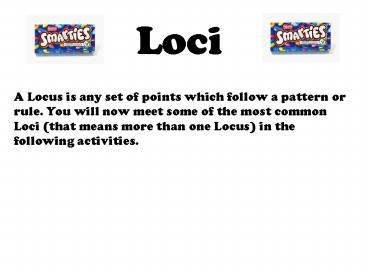 Loci