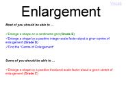 Enlargement
