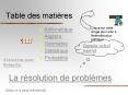 Table des mati PowerPoint PPT Presentation