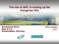 The role of ARC in scaling up the Hungarian NGI PowerPoint PPT Presentation