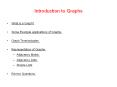 Introduction to Graphs PowerPoint PPT Presentation