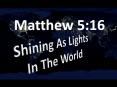 Matthew 5:16 PowerPoint PPT Presentation
