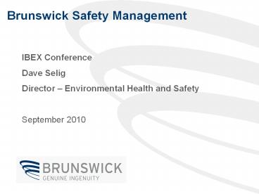 Brunswick Safety Management