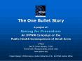 The One Bullet Story PowerPoint PPT Presentation