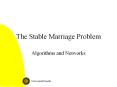 The Stable Marriage Problem PowerPoint PPT Presentation