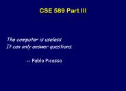 CSE 589 Part III
