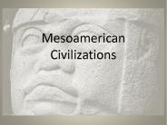 Mesoamerican Civilizations