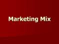Marketing Mix PowerPoint PPT Presentation