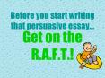 Before you start writing that persuasive essay PowerPoint PPT Presentation