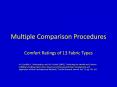 Multiple%20Comparison%20Procedures PowerPoint PPT Presentation