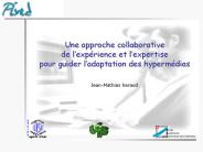 Une approche collaborative de l