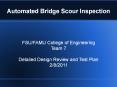 Automated Bridge Scour Inspection PowerPoint PPT Presentation