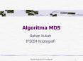 Algoritma MD5 PowerPoint PPT Presentation