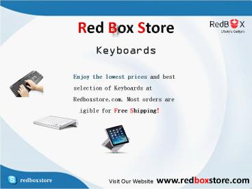 keyboard -redboxstore.com